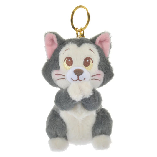 DISNEY | Pinocchio Cat Figaro Plush Keychain Mascot Holder Toy 14 x 8.5 x 12 cm