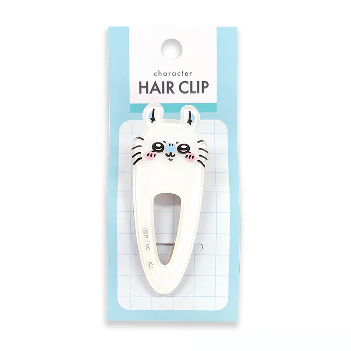CHIIKAWA | Momonga Acrylic Hair Clip 70×30×15mm
