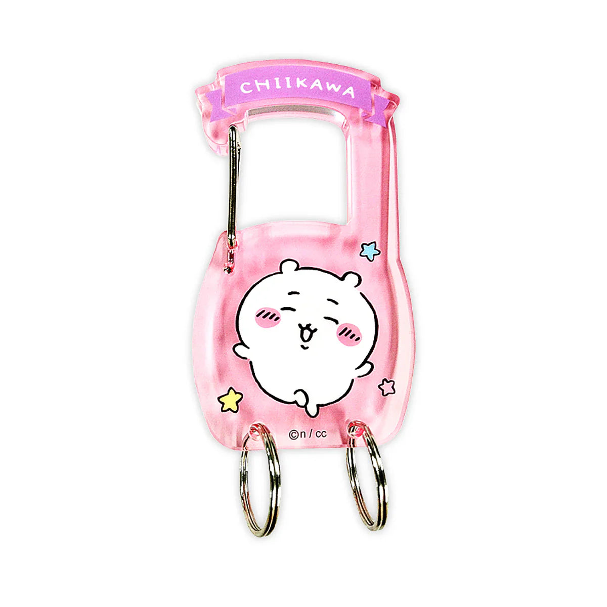 CHIIKAWA | Carabiner Key Ring Keychain 95×45×5mm (Chiikawa)