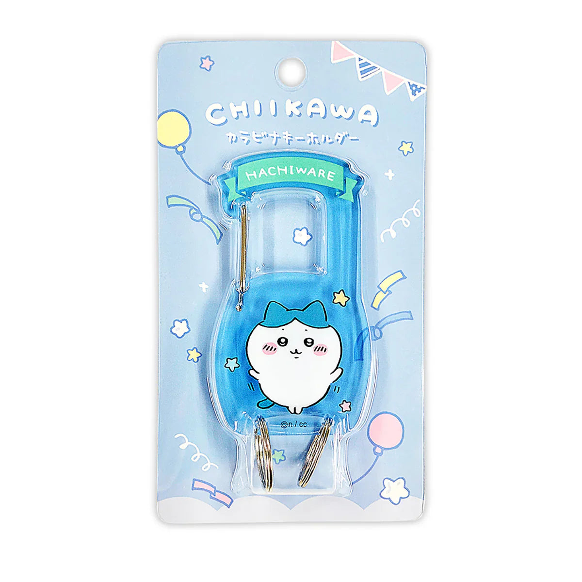 CHIIKAWA | Carabiner Key Ring Keychain 95×45×5mm (Hachiware)