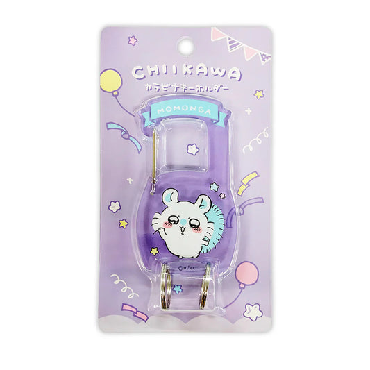 CHIIKAWA | Carabiner Key Ring Keychain 95×45×5mm (Momonga)