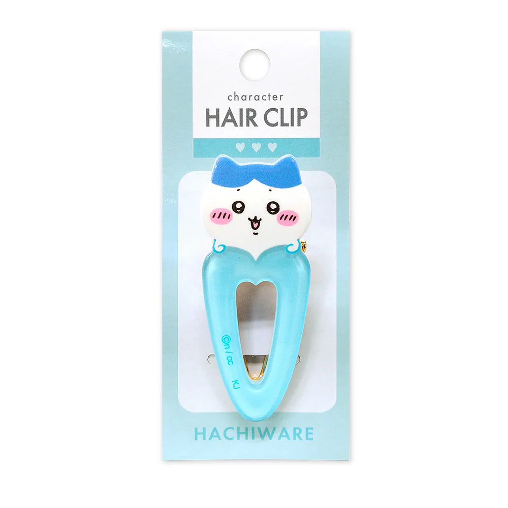 CHIIKAWA | Hachiware Acrylic Hair Clip 70×30×15mm