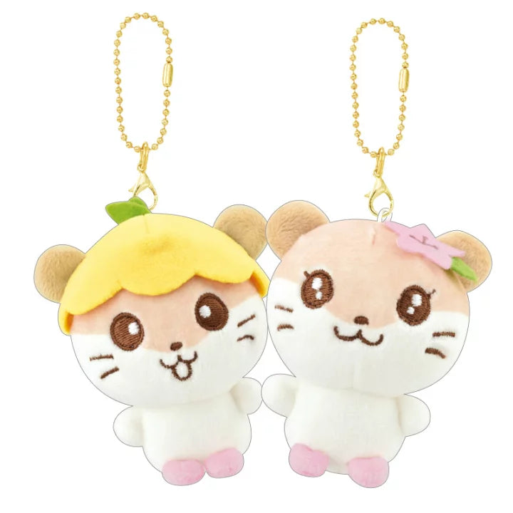 SANRIO | Nico Nui Keychain Plush Mascot 14.5 x 9.5 x 6 cm (Coro Coro Kuririn & Sakura)