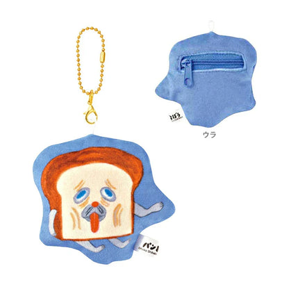 Bread Dorobo | Mini Pouch Keychain H90×W90×D20Mm