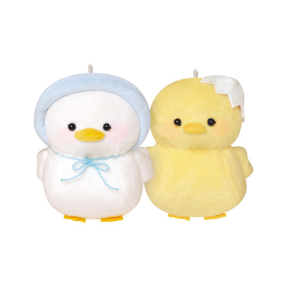 Crux | Plush Keychain With Magnet Set W115×H150×D80Mm (Duck & Chick)