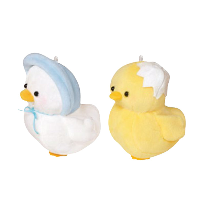 Crux | Plush Keychain With Magnet Set W115×H150×D80Mm (Duck & Chick)