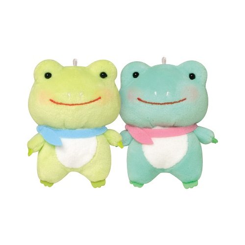 CRUX | Plush Keychain with Magnet set W115×H150×D80mm (Frog)