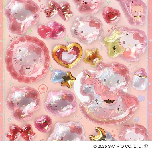 SANRIO | Hello Kitty Pop Seal Hologram 3D Sticker 200×95×7mm (Baby)