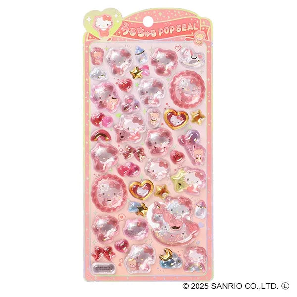 SANRIO | Hello Kitty Pop Seal Hologram 3D Sticker 200×95×7mm (Baby)