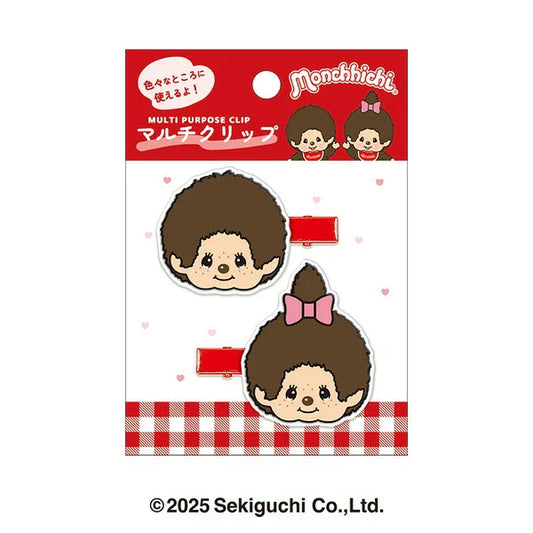 Monchhichi | Red Multi-Clip 40x50mm