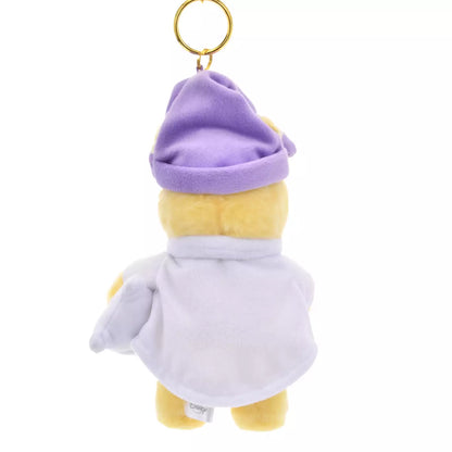 DISNEY | Winnie the Pooh Plush Keychain Mascot Holder Bag Charm H19.5×W12×D6.5cm (PAJAMA STYLE)