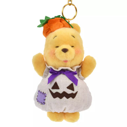 DISNEY | Winnie the Pooh Plush Mascot Keychain 190×100×80mm (Halloween Costume Pumpkin)