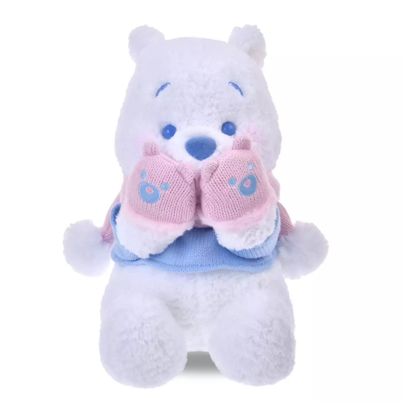 DISNEY | Tokyo Disney Store Winnie the Pooh Plush Toy Plush Doll 300×270×225mm (Winter Shiny Color)