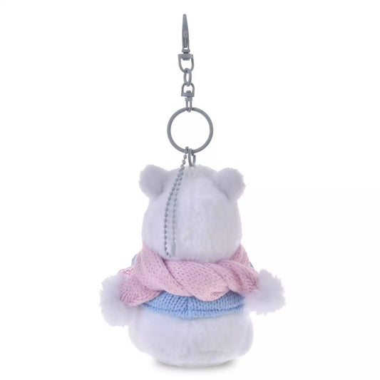 DISNEY | Tokyo Disney Store Winnie the Pooh Plush Keychain Bag Charm Mascot 140×130×80mm (Winter Shiny Color)