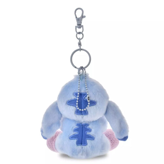 DISNEY | Tokyo Disney Store Stitch Plush Keychain Bag Charm Mascot 140×130×80mm (Winter Shiny Color)