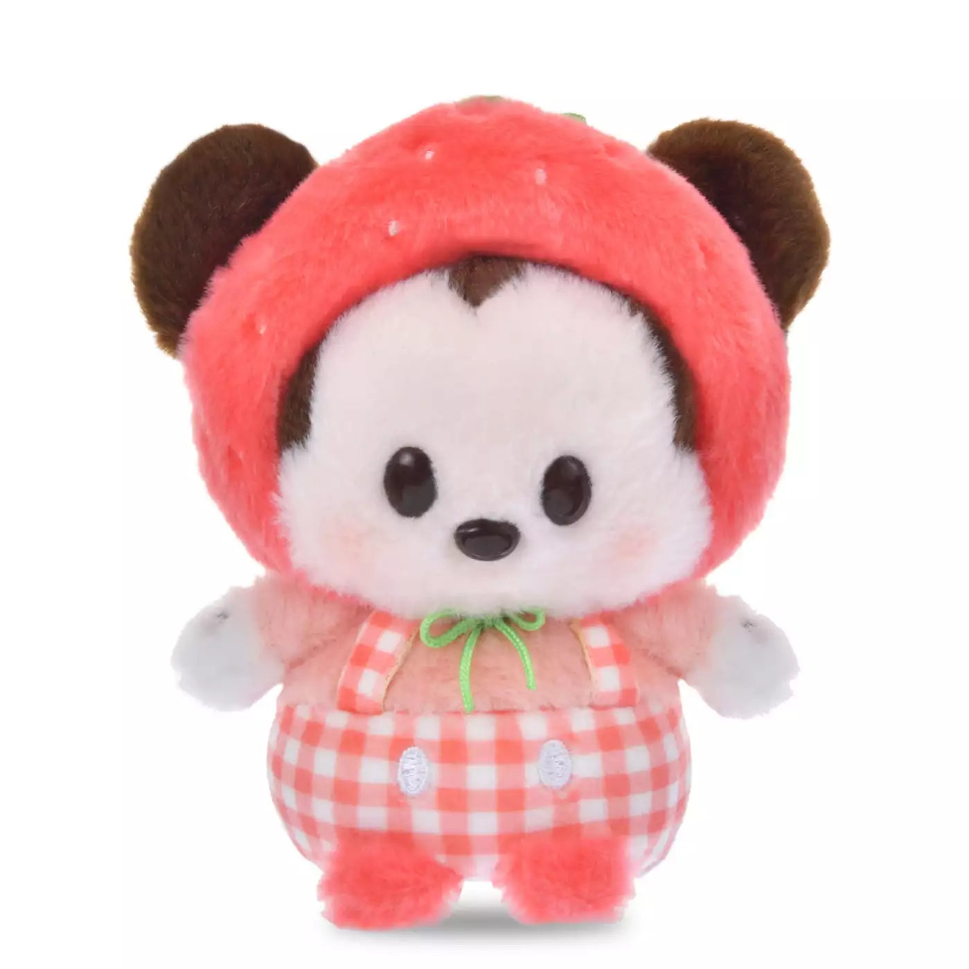 DISNEY | Disney Store Mickey Urupocha-chan Plush Toy Plush Doll 125×100×70mm (Fruit Strawberry)