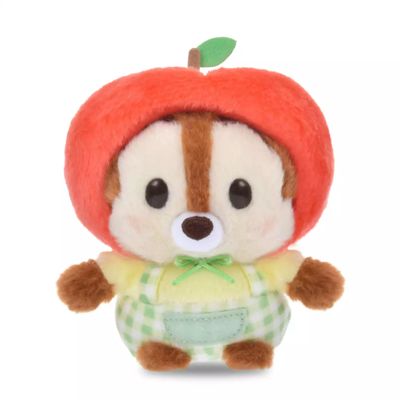 DISNEY | Disney Store Chip Urupocha-chan Plush Toy Plush Doll 125×100×70mm (Fruit Apple)