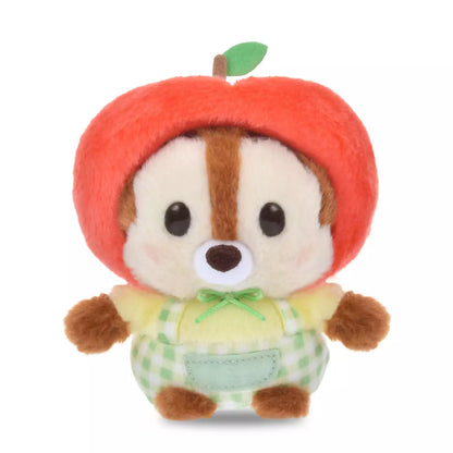 DISNEY | Disney Store Chip Urupocha-chan Plush Toy Plush Doll 125×100×70mm (Fruit Apple)