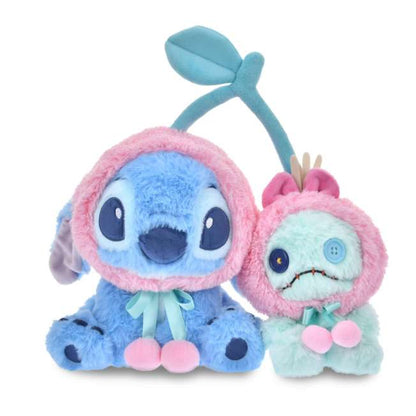 DISNEY | TokyoDisneyStore Stitch & Scrump Plush Doll Plush Toy 200×250×180mm (Cherries GLOSSY FRUITS)