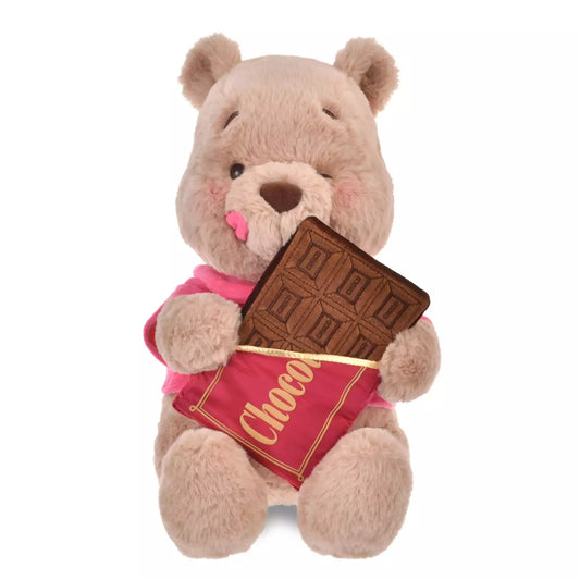 Disney Store Japan | Winnie the Pooh Plush Doll 345×210×230m (CHOCOLATE STYLE Valentine’s Day 2026)