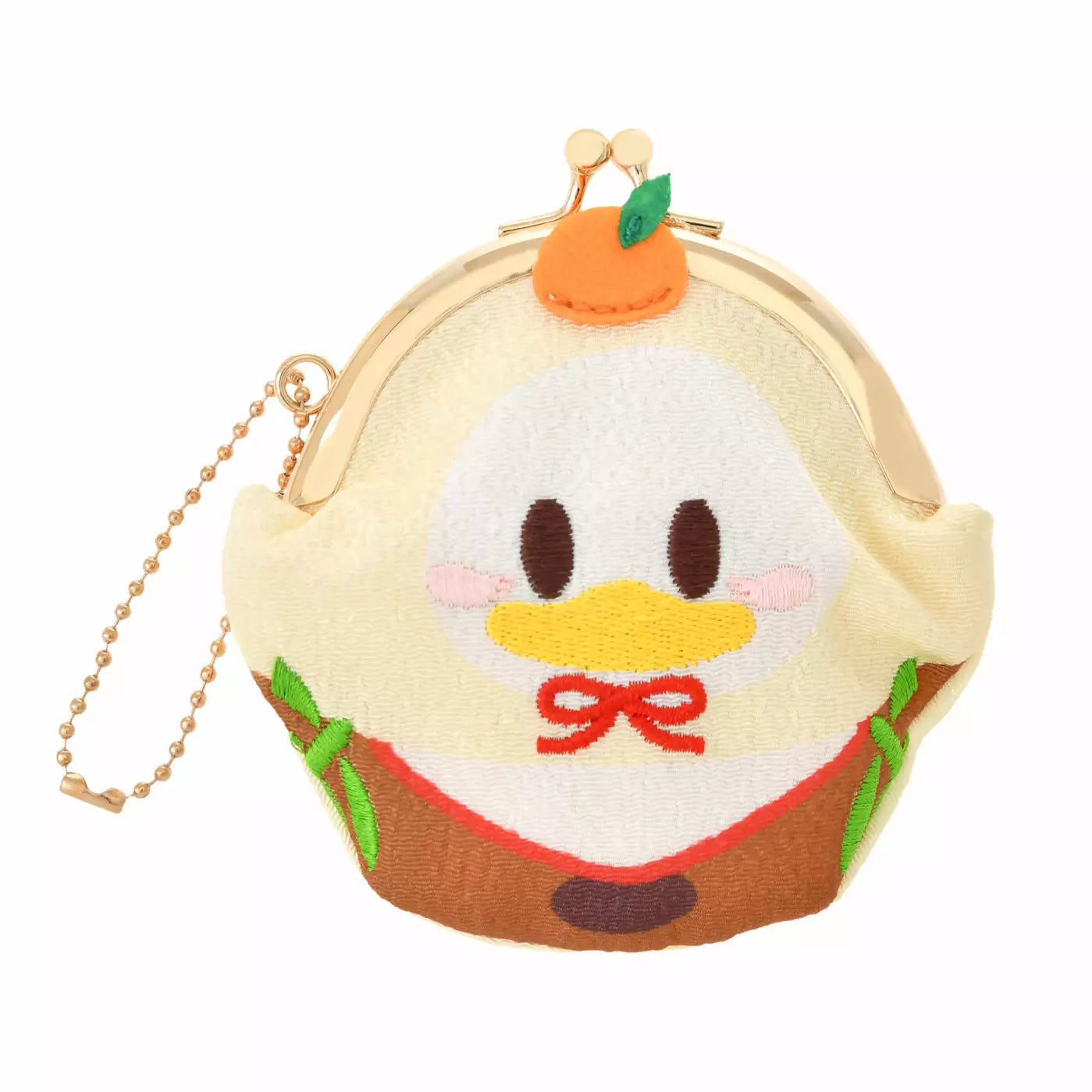 Disney | Donald Design Pouch Gamaguchi Frame Purse New Year 2024 11×10×2(Cm)