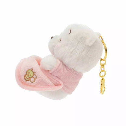 Disney | Tokyodisneystore Winnie The Pooh Plush Keychain & Toys (Pink/Blanket) /// ()