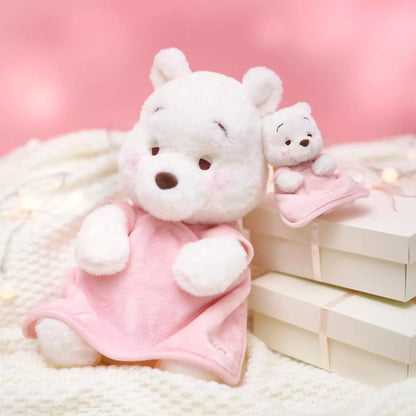 Disney | Tokyodisneystore Winnie The Pooh Plush Keychain & Toys (Pink/Blanket) /// ()