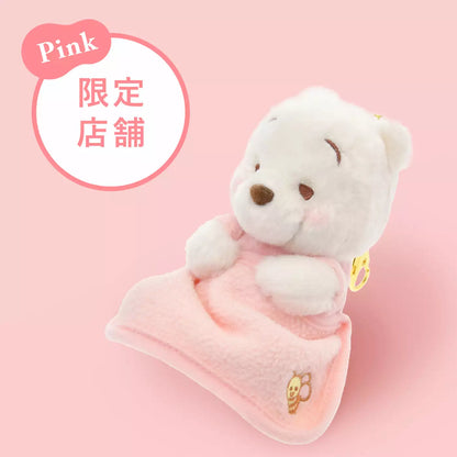 Disney | Tokyodisneystore Winnie The Pooh Plush Keychain & Toys (Pink/Blanket) /// () 11.5×9.5×9(Cm)