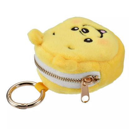 Disney | Face Keychain Coin Purse Illustrated By Lommy Winnie The Pooh 8.2×8.7×4Cm
