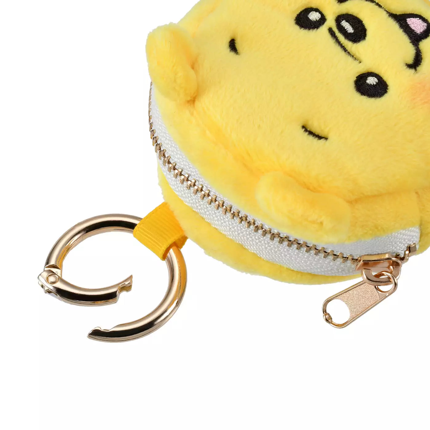 Disney | Face Keychain Coin Purse Illustrated By Lommy Winnie The Pooh 8.2×8.7×4Cm