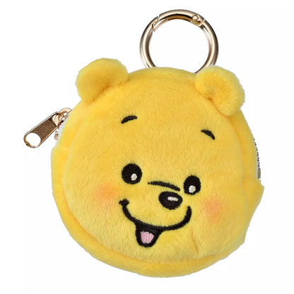 Disney | Face Keychain Coin Purse Illustrated By Lommy Winnie The Pooh 8.2×8.7×4Cm