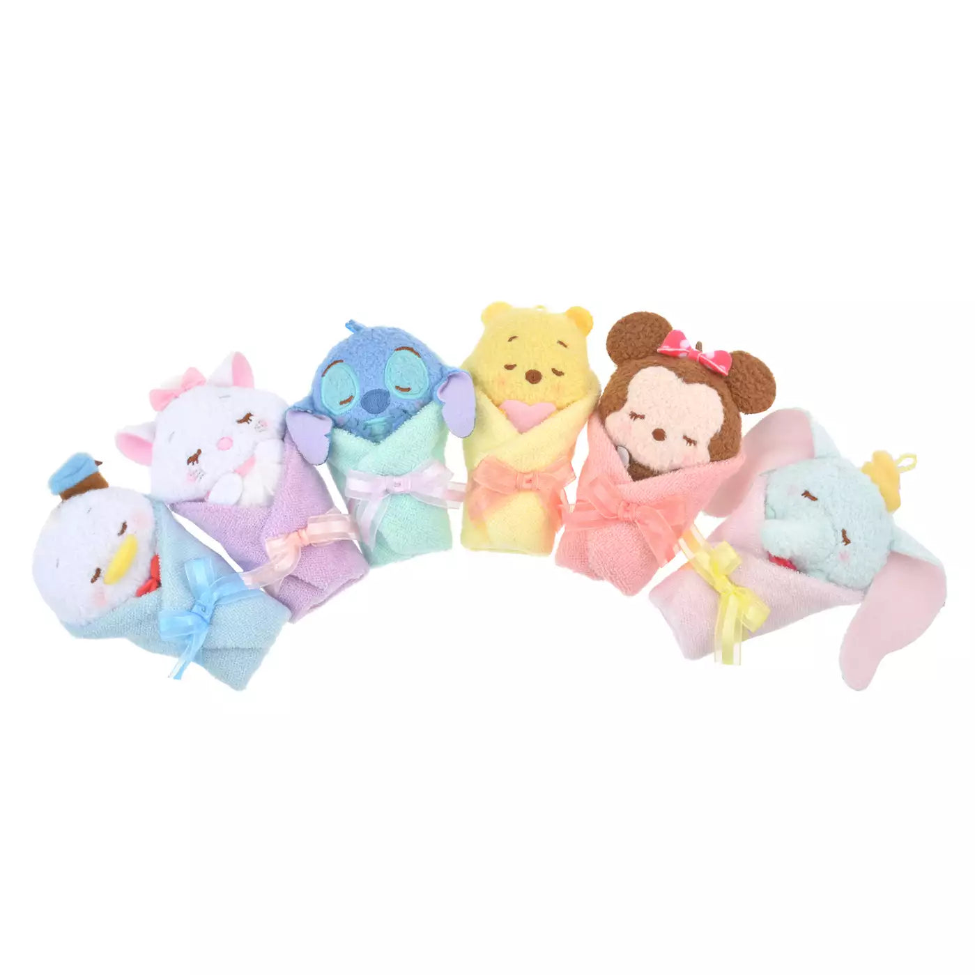 Disney | Stuffed Toy Swaddle Blanket Handkerchief (Okurumi) Approx.10Cm 东京迪士尼