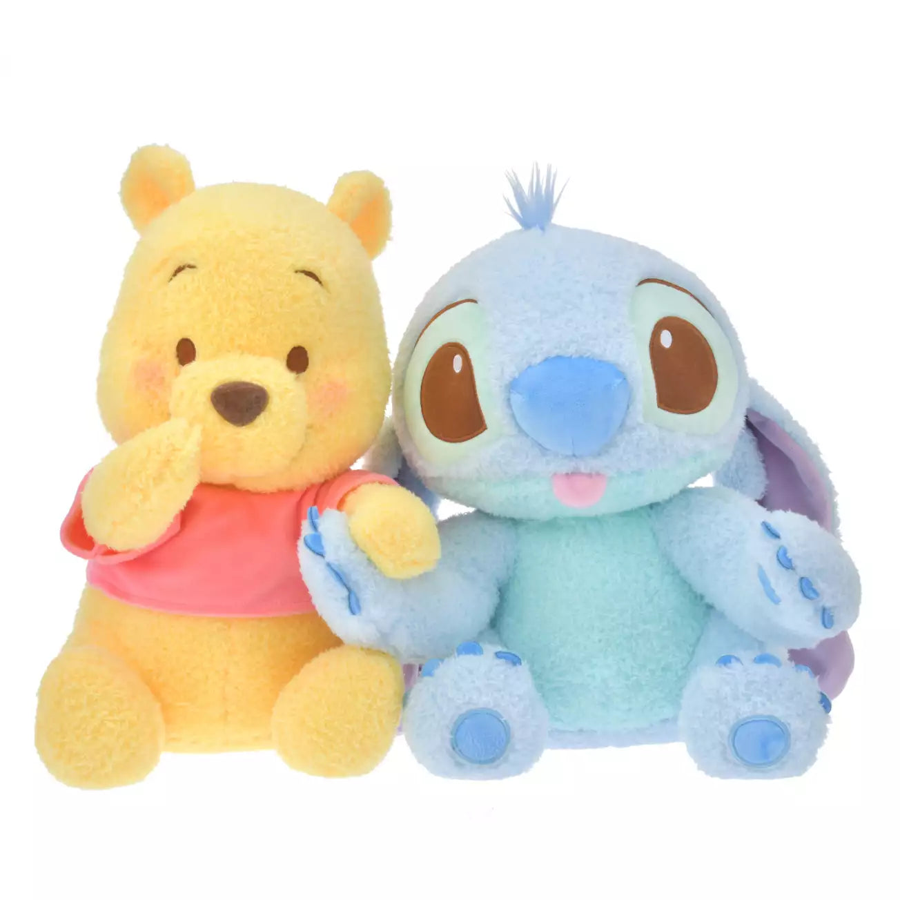 Disney | Fluffy Plush Doll Approx.32Cm (Hide And Seek?) 东京迪士尼 毛绒玩偶/公仔 手手有磁吸 卷毛腮红（躲猫猫/捉迷藏）