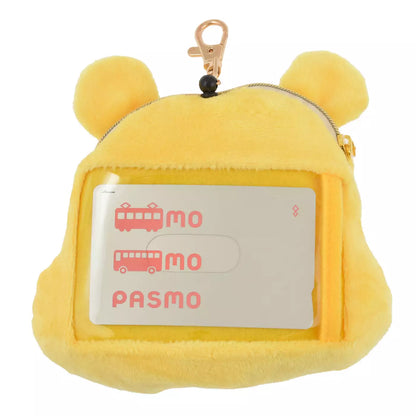Disney | Face Pass Case With Reel Illustrated By Lommy Winnie The Pooh 13.2×13.8×5.5Cm