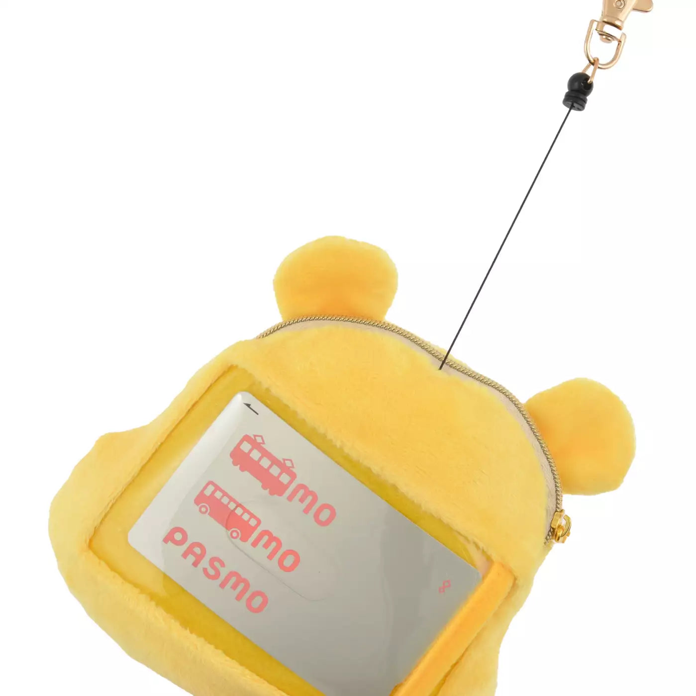 Disney | Face Pass Case With Reel Illustrated By Lommy Winnie The Pooh 13.2×13.8×5.5Cm
