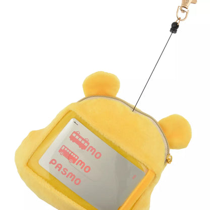 Disney | Face Pass Case With Reel Illustrated By Lommy Winnie The Pooh 13.2×13.8×5.5Cm
