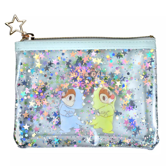 Disney | Chip & Dale ’Dinosaur Designed Pajamas’ Pouch 12.2 X 15.5 2Cm 东京迪士尼
