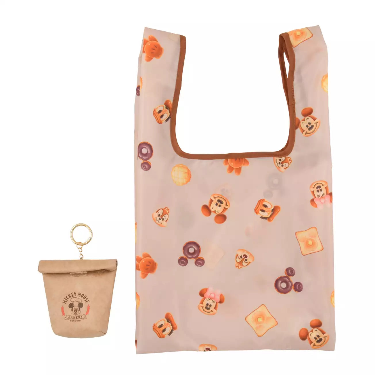 Disney | Mickey & Friends Shopping Eco Bag With Pouch (Mickey’s Bakery Collection)