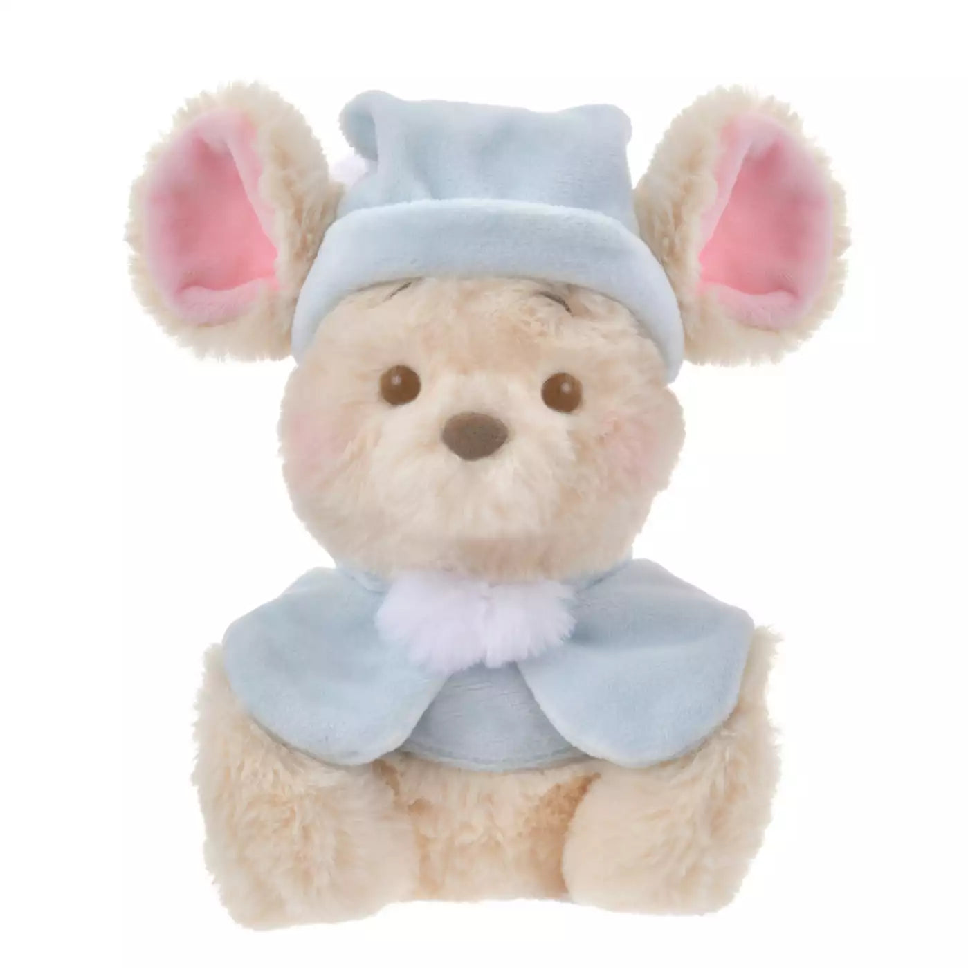 Disney | Winnie The Pooh And Friends Roo Plush Toy 20×14×18Cm (Fruit Latte Color White Pooh)