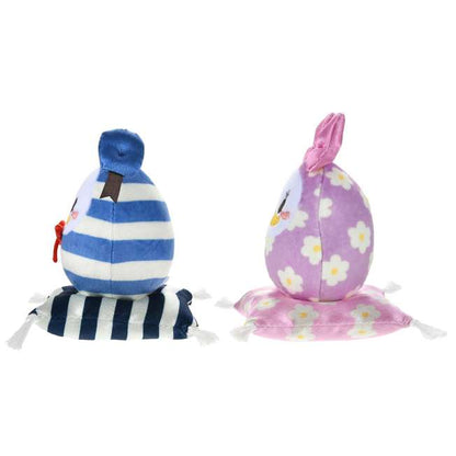 Disney | Tokyodisneystore Donald & Daisy Duck Plush Doll H9.5×W9×D9Cm (New Year 2025 - Daruma)