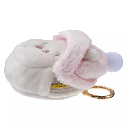 Disney | Winnie The Pooh And Friends Pouch With Carabiner Keychain 11.5×8.5×6Cm (Fruit Latte