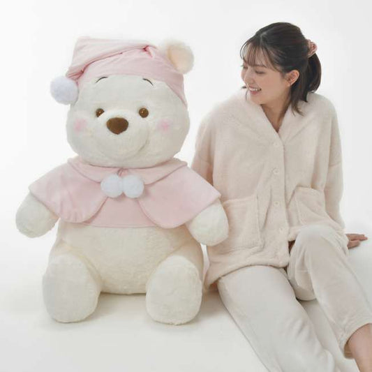 Disney | White Pooh X Winnie The Fruit Latte Color Plush Doll 75Cm