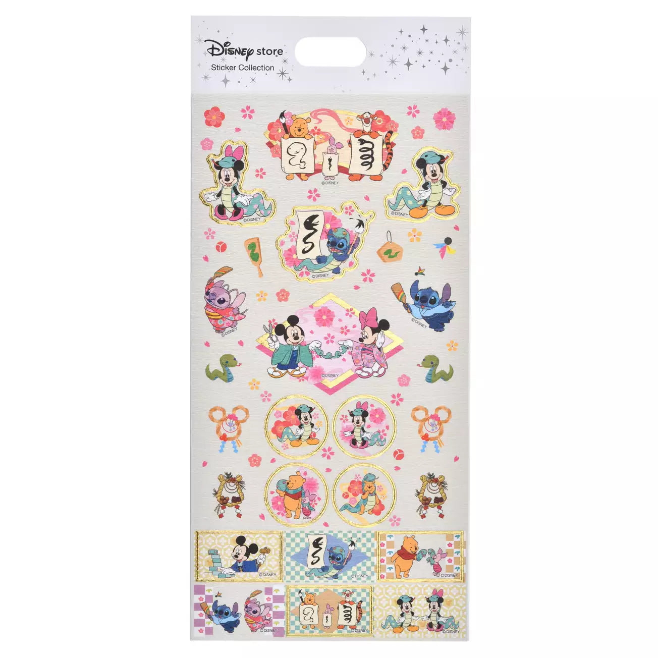 Disney | Tokyodisneystore Sticker Collection New Year 2025
