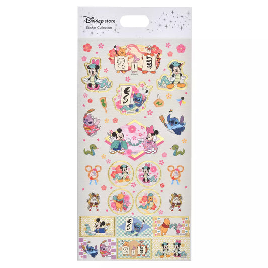 Disney | Tokyodisneystore Sticker Collection New Year 2025