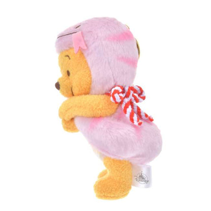 Disney | Tokyodisneystore Winnie The Pooh (Pink) Plush Keychain Mascot Holder 8 X 12 Cm (New Year