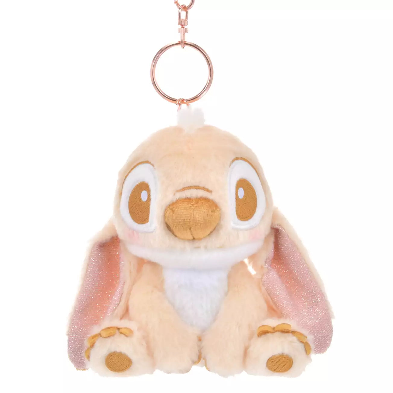 Disney | Tokyodisneystore Stitch Plush Keychain Mascot Holder 12×11×9Cm (Winter Shiny Color)