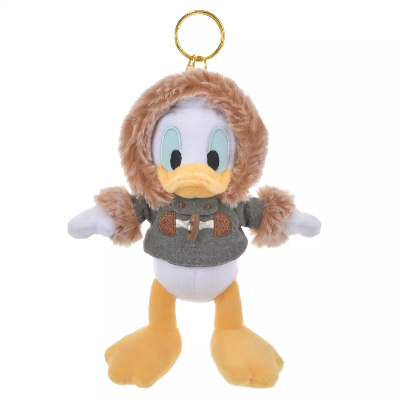 Disney | Donald Duck Mascot Holder Plush Keychain 19×14.5×7.5Cm (Duffel Collection)