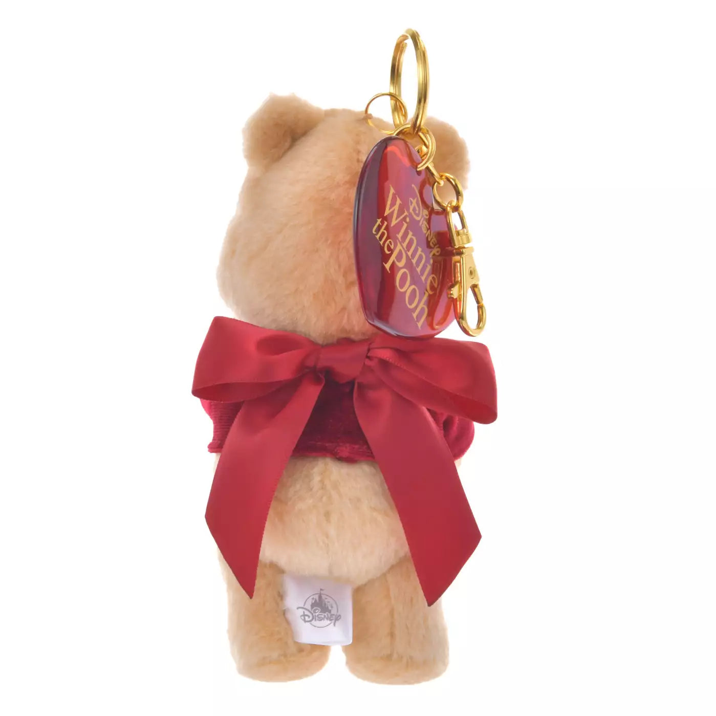 Disney | Tokyo Disney Store Winnie The Pooh Plush Keychain Mascot Holder 16.5×7.5×7Cm (Chocolate