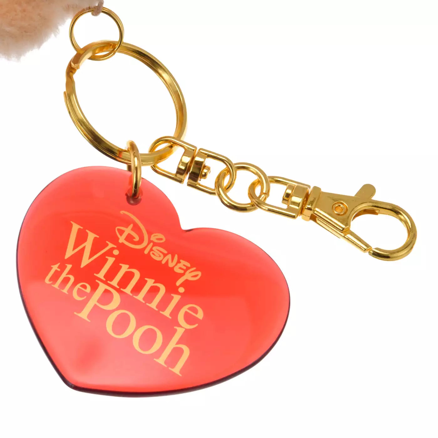Disney | Tokyo Disney Store Winnie The Pooh Plush Keychain Mascot Holder 16.5×7.5×7Cm (Chocolate