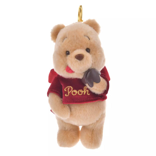 Disney | Tokyo Disney Store Winnie The Pooh Plush Keychain Mascot Holder 16.5×7.5×7Cm (Chocolate